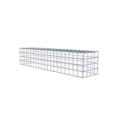 Anbaugabione Typ 3 100 cm x 20 cm x 20 cm (L x H x T), Maschenweite 5 cm x 5 cm, C-Ring