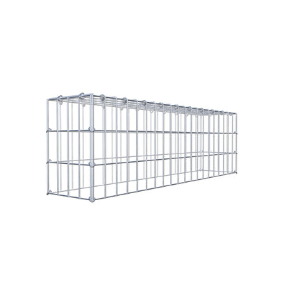 Fourche rapportée type 3 100 cm x 30 cm x 20 cm (L x H x P), mailles 5 cm x 10 cm, anneau C