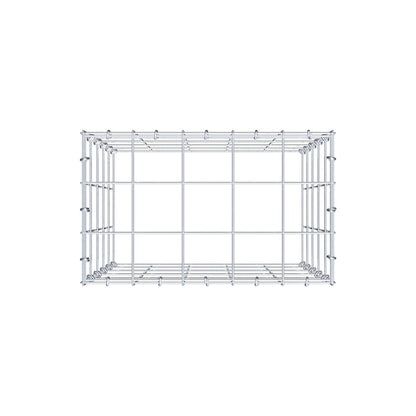 Tilläggspåle typ 3 50 cm x 50 cm x 30 cm (L x H x D), maskstorlek 10 cm x 10 cm, C-ring