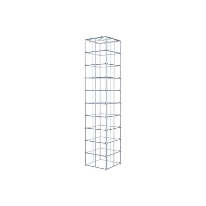 Anbaugabione Typ 3 100 cm x 20 cm x 20 cm (L x H x T), Maschenweite 10 cm x 10 cm, C-Ring
