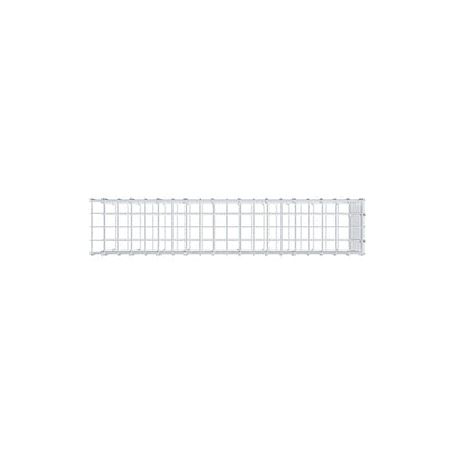 Gabbione aggiuntivo tipo 2 100 cm x 30 cm x 20 cm (L x A x P), maglia 5 cm x 5 cm, anello a C