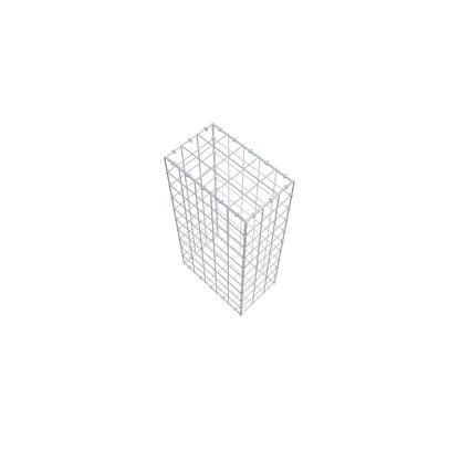 Gabion 100 cm x 50 cm x 30 cm (L x H x D), maskestørrelse 10 cm x 10 cm, C-ring