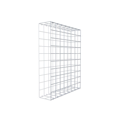 Fourche rapportée type 2 100 cm x 80 cm x 20 cm (L x H x P), mailles 10 cm x 10 cm, anneau en C