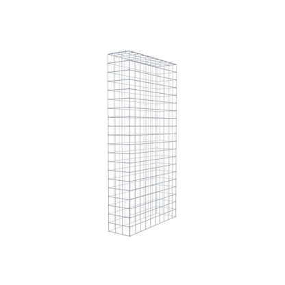 Fourche rapportée type 3 200 cm x 100 cm x 30 cm (L x H x P), mailles 10 cm x 10 cm, anneau en C