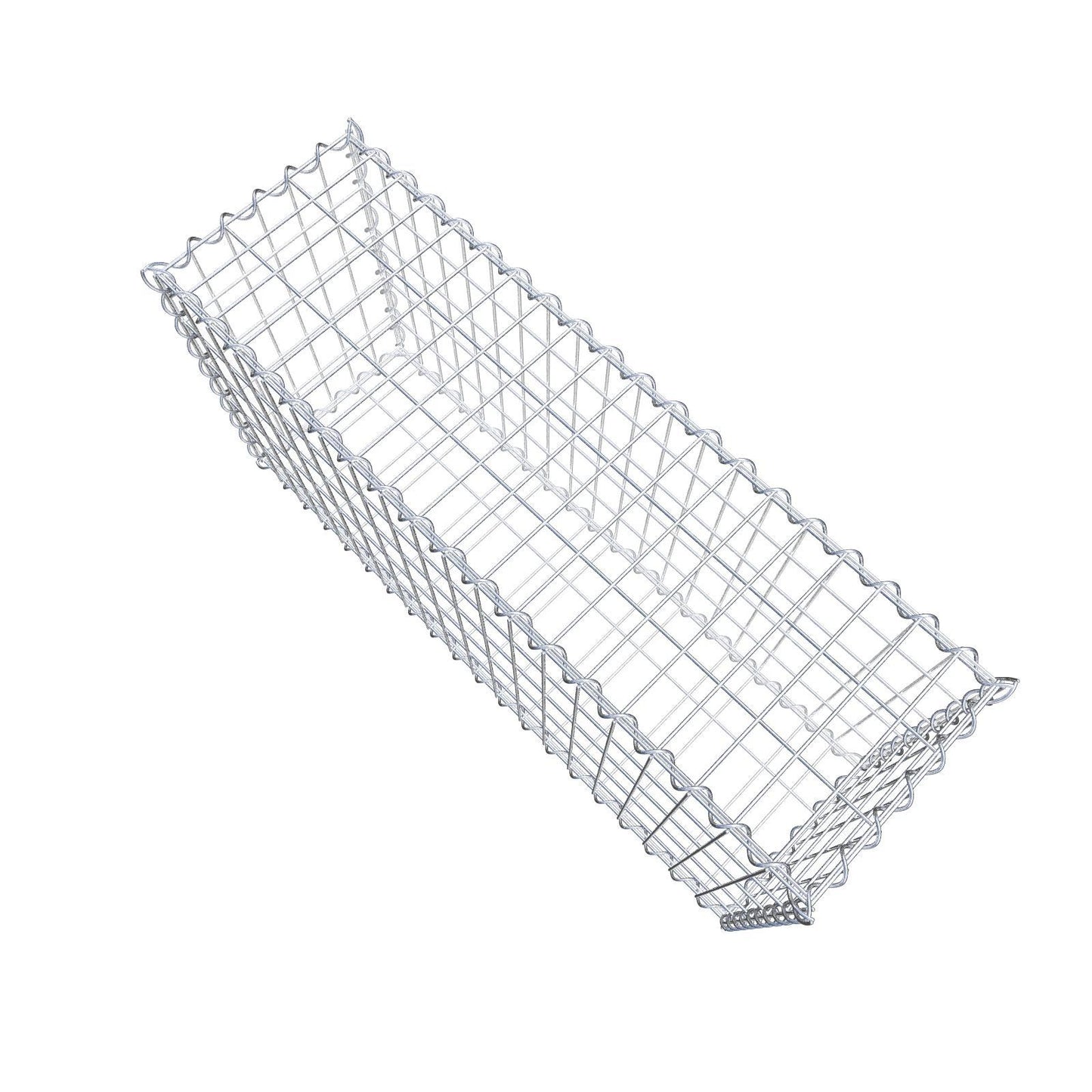 Set economico 3x gabbioni 100 cm x 50 cm x 30 cm (L x H x P), maglia 5 cm x 10 cm, spirale
