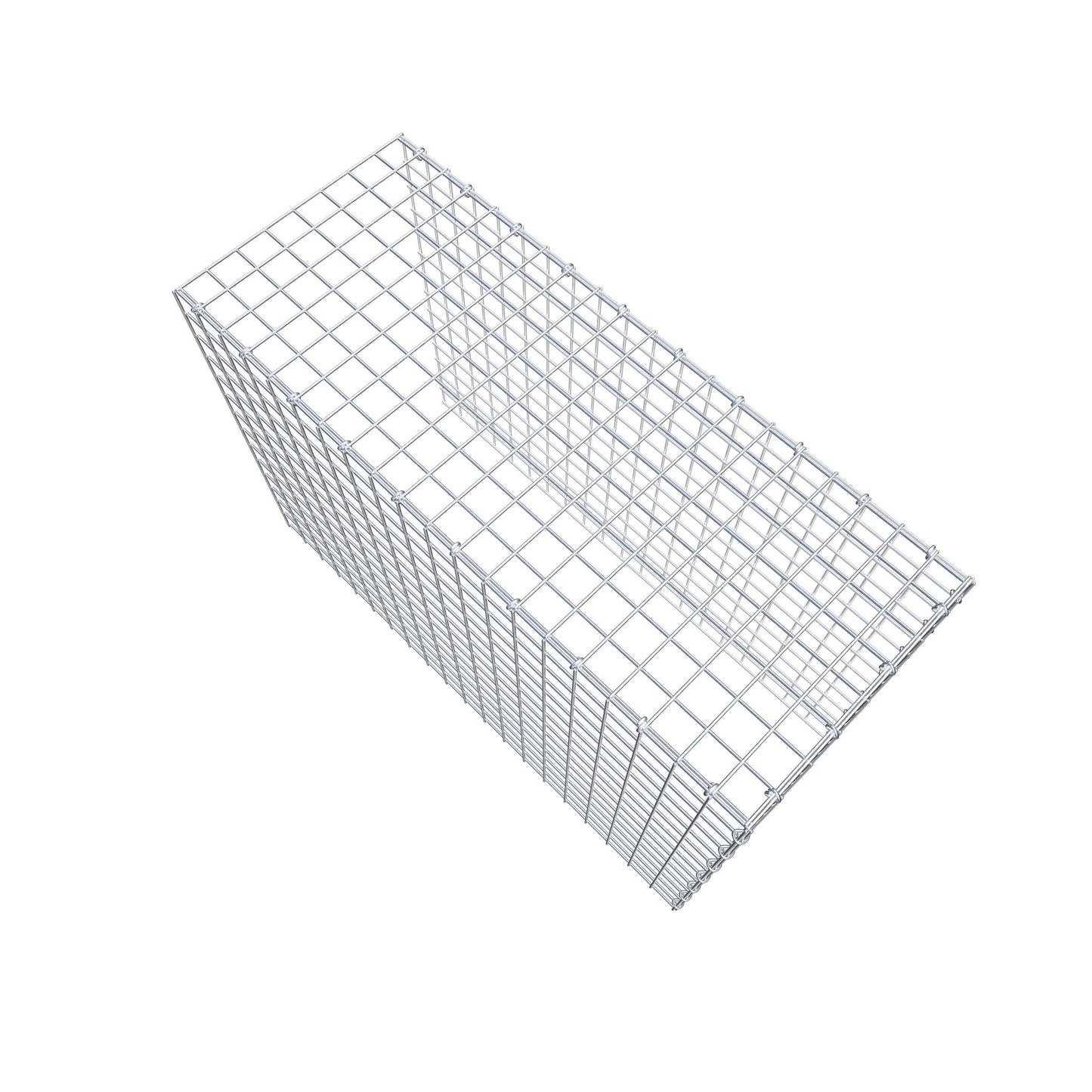 Fourche rapportée type 4 100 cm x 70 cm x 40 cm (L x H x P), mailles 5 cm x 5 cm, anneau C