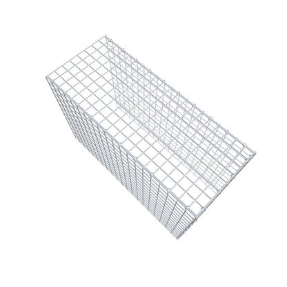 Fourche rapportée type 4 100 cm x 70 cm x 40 cm (L x H x P), mailles 5 cm x 5 cm, anneau C