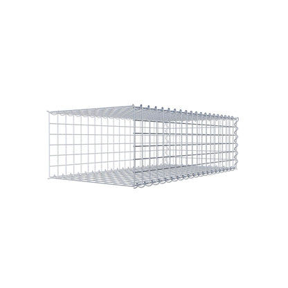 Gabion rapporté type 2 100 cm x 30 cm x 50 cm (L x H x P), mailles 5 cm x 5 cm, spirale
