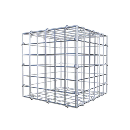 Schanskorf 30 cm x 30 cm x 30 cm (L x H x D), maaswijdte 5 cm x 5 cm, C-ring