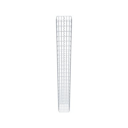 Gabionpelare vinkelrät 27 cm x 27 cm, 230 cm höjd, MW 5 cm x 10 cm