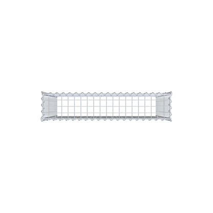 Gabion rapporté type 3 100 cm x 90 cm x 20 cm (L x H x P), mailles 5 cm x 5 cm, spirale