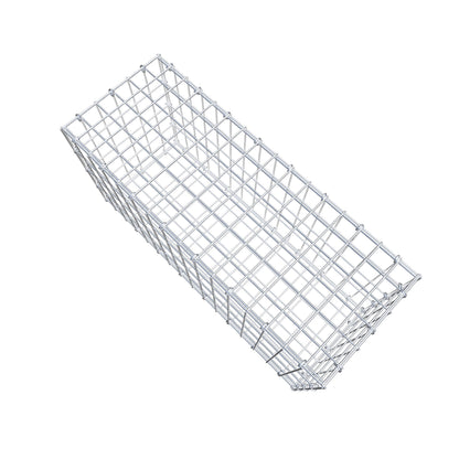 Gabion 80 cm x 40 cm x 30 cm (L x H x P), mailles 5 cm x 10 cm, anneau en C