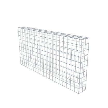 Gabião Tipo 3 200 cm x 100 cm x 20 cm (C x A x P), malhagem 10 cm x 10 cm, anel C