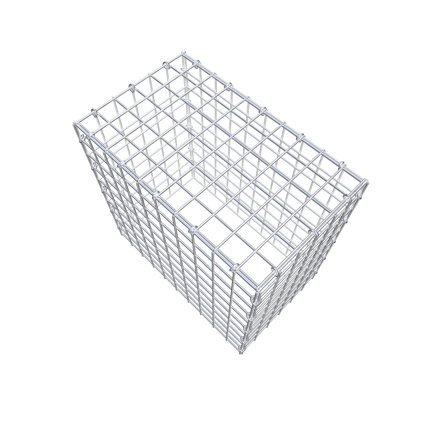 Add-on pool type 3 50 cm x 50 cm x 30 cm (L x H x D), maaswijdte 5 cm x 5 cm, C-ring