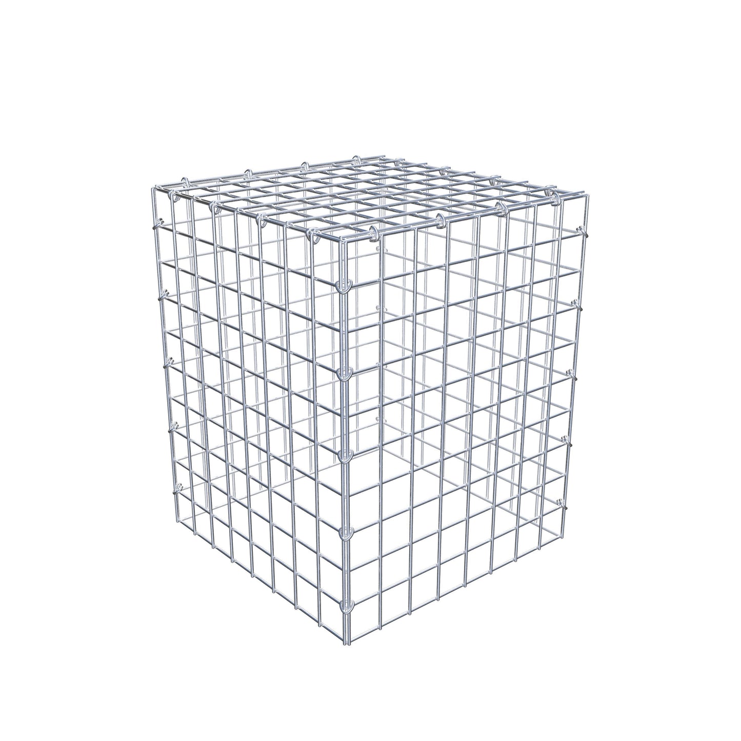 Anbaugabione Typ 3 50 cm x 40 cm x 40 cm (L x H x T), Maschenweite 5 cm x 5 cm, C-Ring