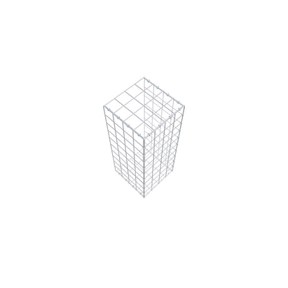 Pila adicional tipo 2 100 cm x 40 cm x 40 cm (L x A x P), malla 10 cm x 10 cm, anillo en C