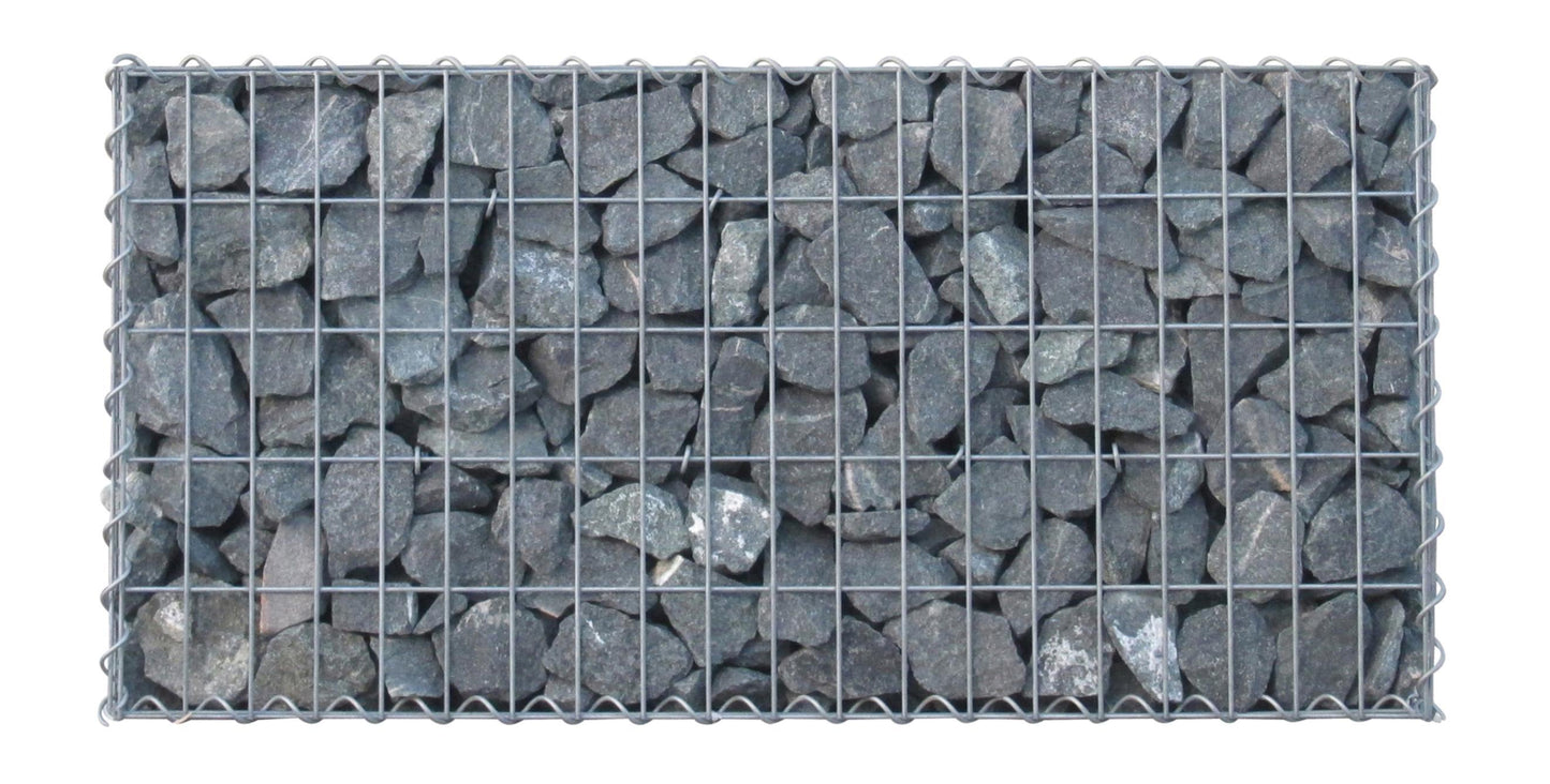 Gabion 40 cm x 40 cm x 40 cm (L x H x P), mailles 5 cm x 10 cm, spirale