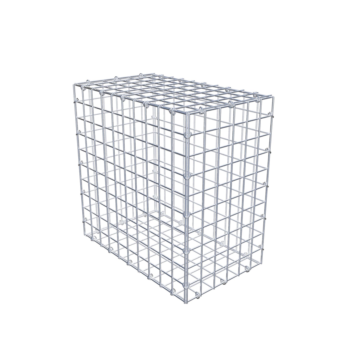 Schanskorf 50 cm x 50 cm x 30 cm (L x H x D), maaswijdte 5 cm x 5 cm, C-ring