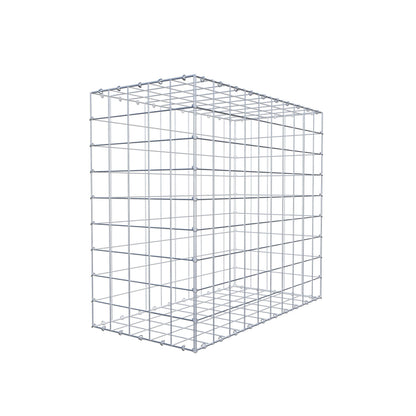 Gabion 100 cm x 90 cm x 50 cm (L x H x D), maskestørrelse 10 cm x 10 cm, C-ring
