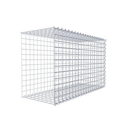 Extra gabion typ 2 100 cm x 60 cm x 40 cm (L x H x D), maskstorlek 5 cm x 5 cm, spiral