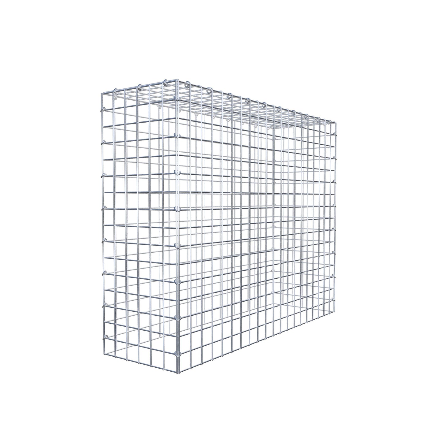 Gabião Tipo 3 100 cm x 80 cm x 30 cm (C x A x P), malhagem 5 cm x 5 cm, anel C