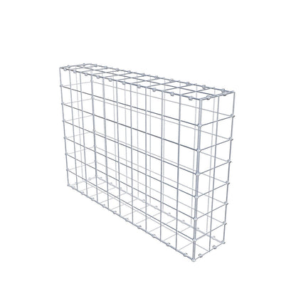 Gabione 100 cm x 70 cm x 20 cm (L x H x T), Maschenweite 10 x 10 cm, Spiralring