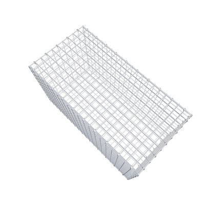 Gabião 100 cm x 60 cm x 50 cm (C x A x P), malhagem 5 cm x 5 cm, anel C
