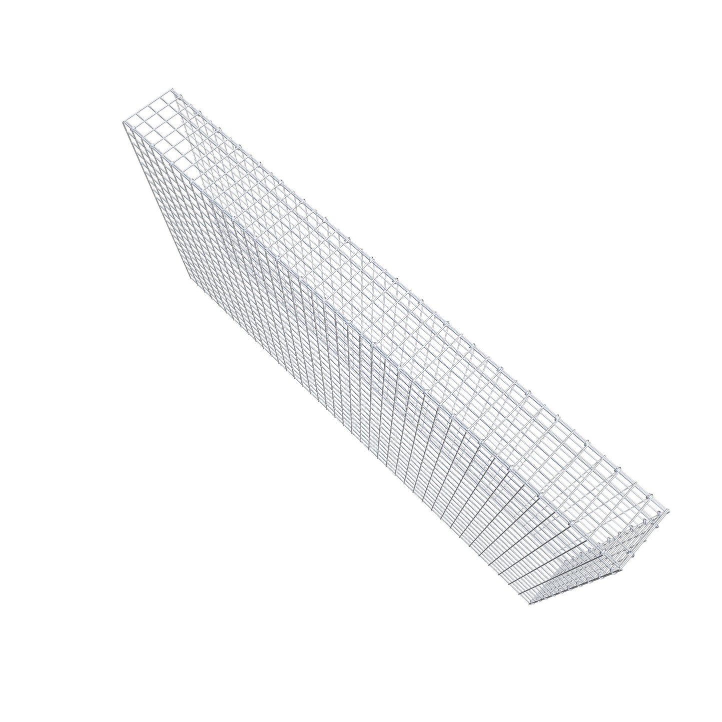 Fourche rapportée type 4 200 cm x 100 cm x 20 cm (L x H x P), mailles 5 cm x 5 cm, anneau C