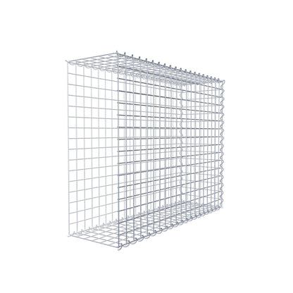 Anbaugabione Typ 2 100 cm x 80 cm x 30 cm (L x H x T), Maschenweite 5 cm x 5 cm, Spirale