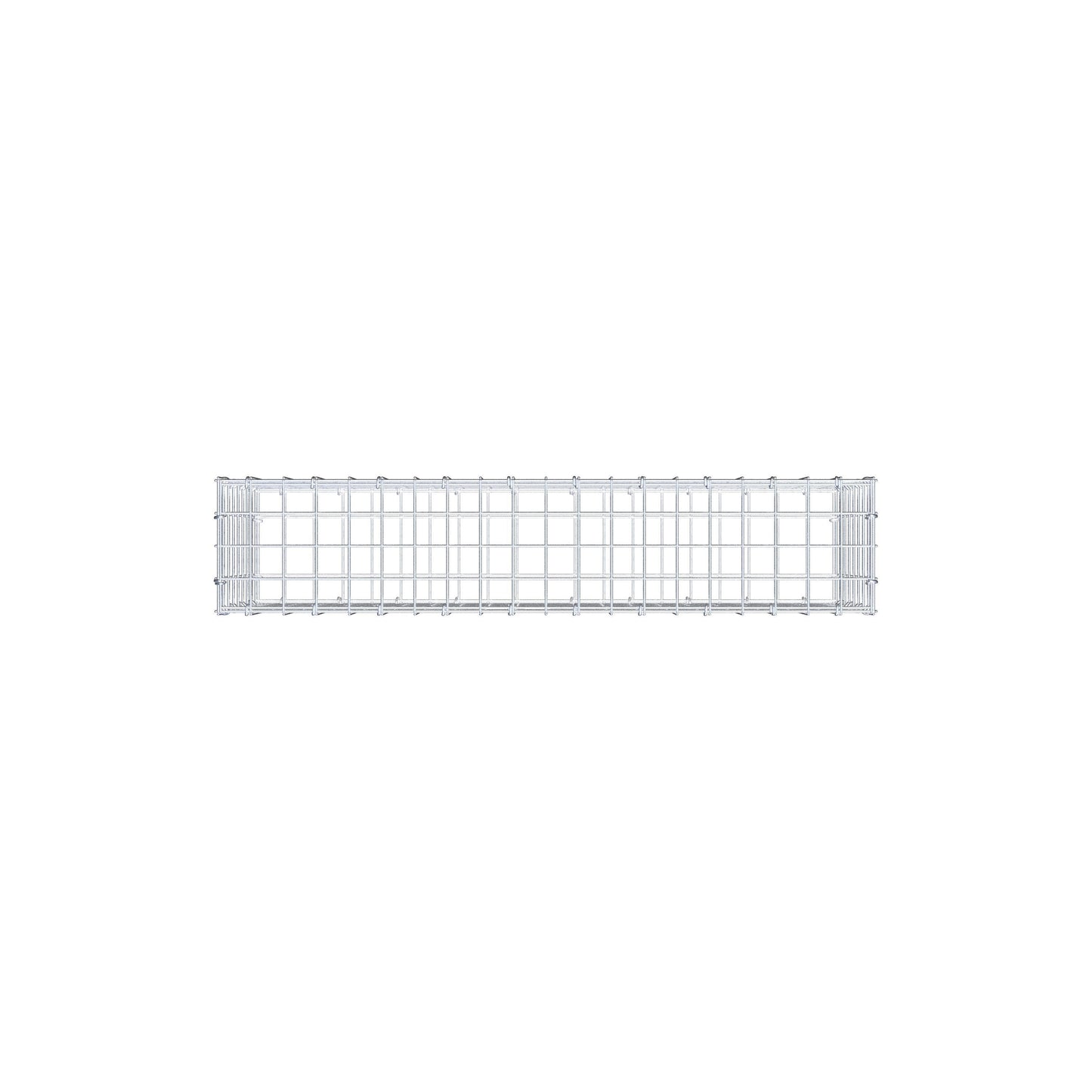 Schanskorf 100 cm x 40 cm x 20 cm (L x H x D), maaswijdte 5 cm x 5 cm, C-ring