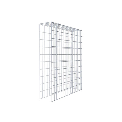 Gabião Tipo 4 100 cm x 80 cm x 20 cm (C x A x P), malhagem 5 cm x 10 cm, anel C