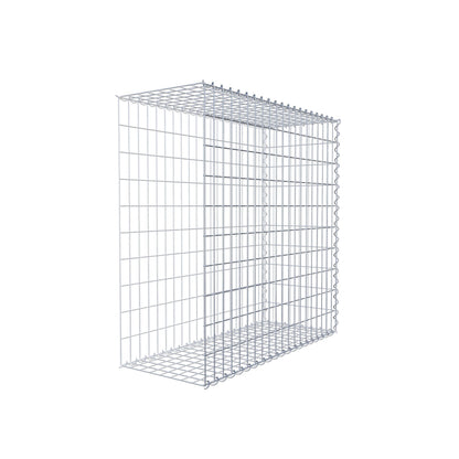 Gavión complementario tipo 2 100 cm x 100 cm x 40 cm (L x A x P), malla 5 cm x 10 cm, espiral