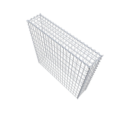 Add-on schanskorf type 3 100 cm x 100 cm x 20 cm (L x H x D), maaswijdte 5 cm x 10 cm, spiraalvormig