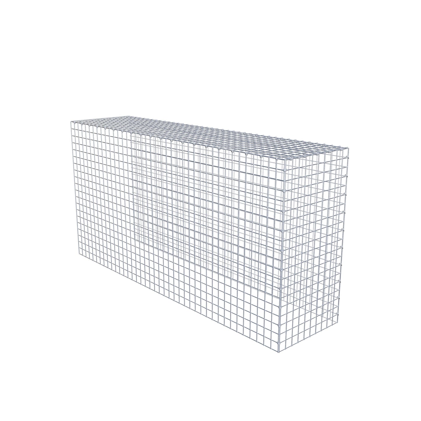 Anbaugabione Typ 4 200 cm x 100 cm x 50 cm (L x H x T), Maschenweite 5 cm x 5 cm, C-Ring