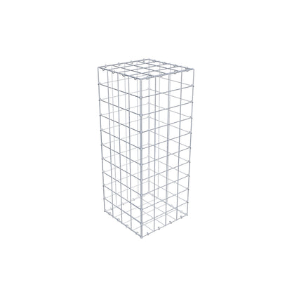 Gabione 100 cm x 40 cm x 40 cm (L x H x T), Maschenweite 10 cm x 10 cm, C-Ring