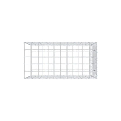 Fourche rapportée type 2 100 cm x 60 cm x 50 cm (L x H x P), mailles 10 cm x 10 cm, anneau C