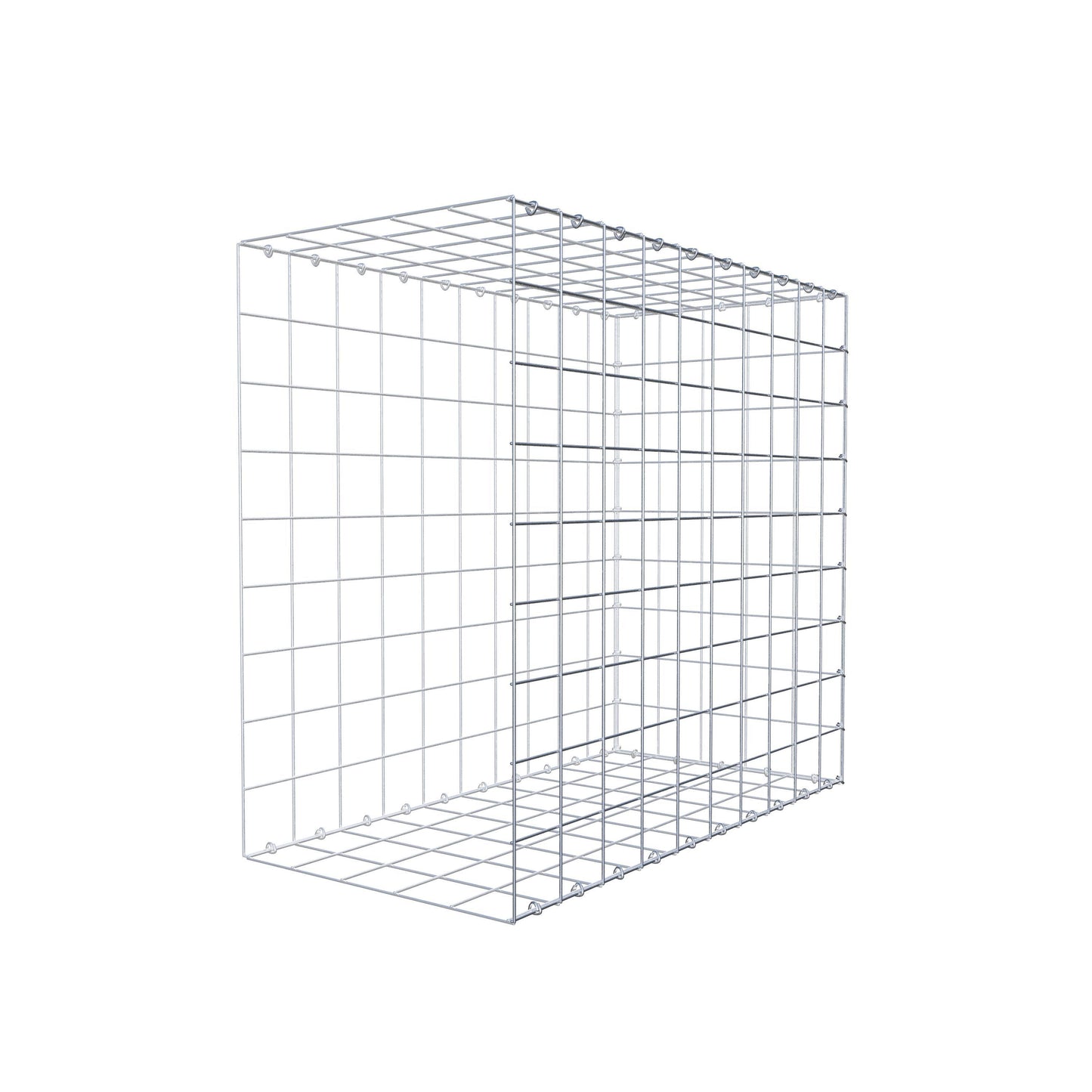 Add-on schanskorf type 2 100 cm x 90 cm x 50 cm (L x H x D), maaswijdte 10 cm x 10 cm, C-ring
