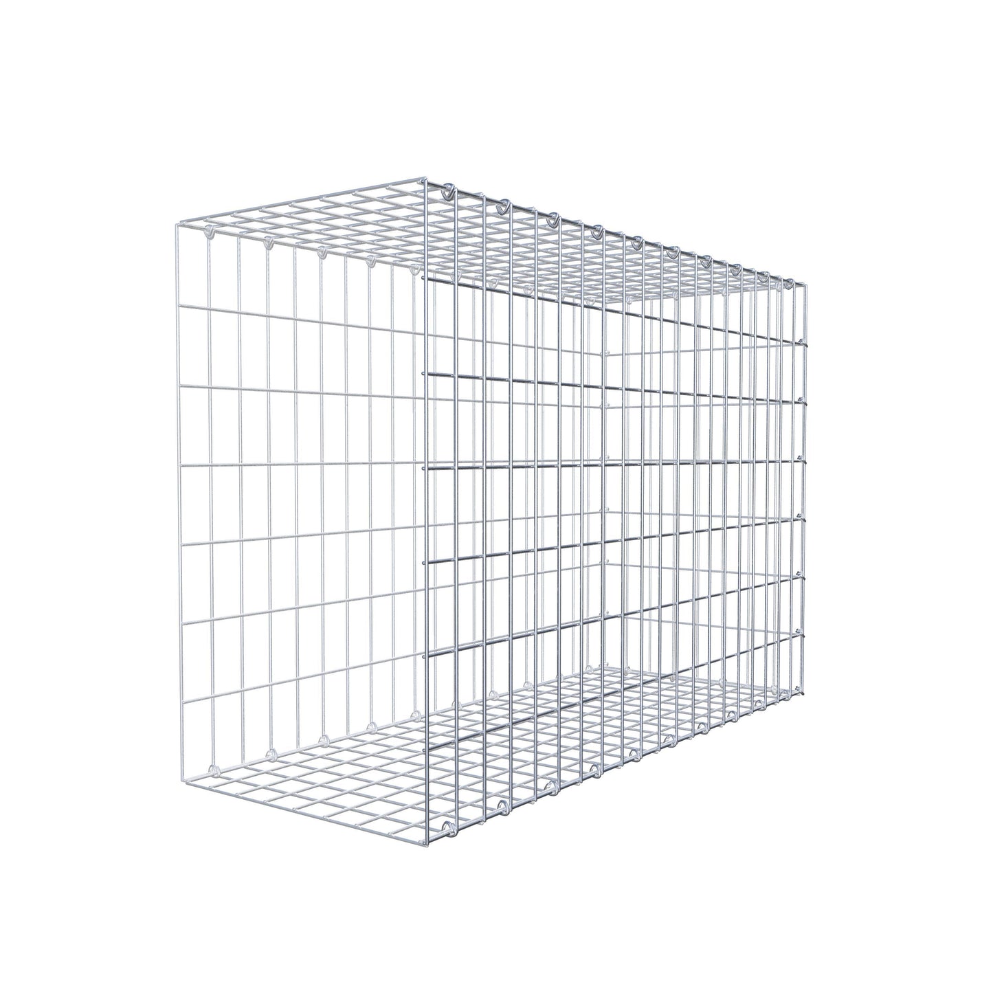Pila adicional tipo 2 100 cm x 70 cm x 40 cm, malla 5 cm x 10 cm, anillo en C