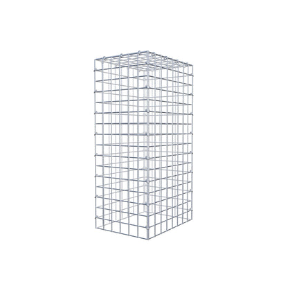 Fourche rapportée type 3 80 cm x 40 cm x 30 cm (L x H x P), mailles 5 cm x 5 cm, anneau C