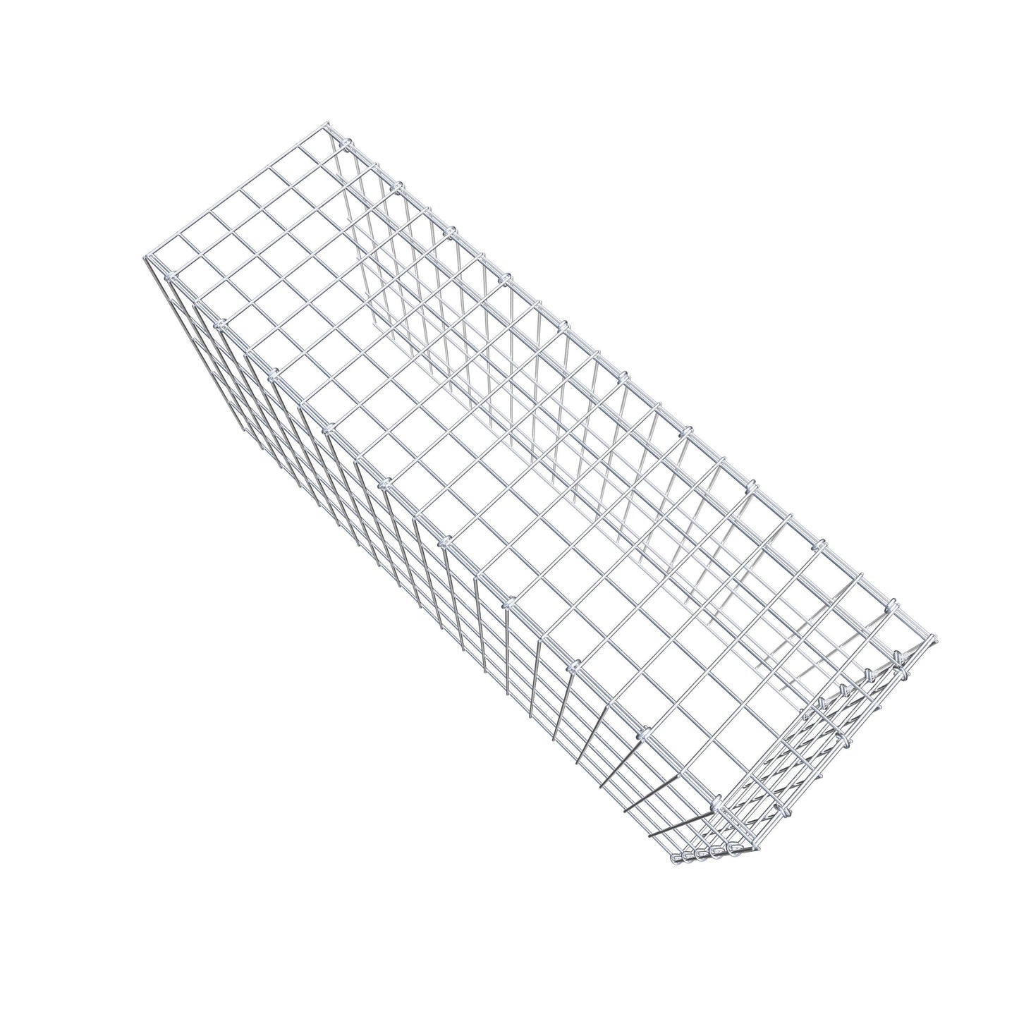 Fourche rapportée type 4 100 cm x 50 cm x 30 cm (L x H x P), mailles 5 cm x 10 cm, anneau C