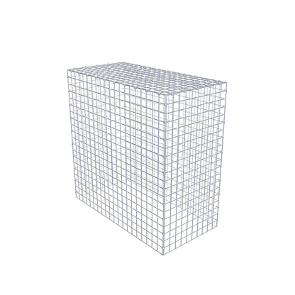 Monteret gabion type 3 100 cm x 100 cm x 50 cm (L x H x D), maskestørrelse 5 cm x 5 cm, C-ring