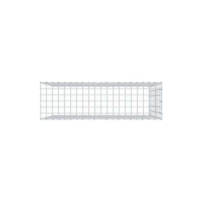 Extra gabion typ 4 100 cm x 80 cm x 30 cm (L x H x D), maskstorlek 5 cm x 10 cm, C-ring