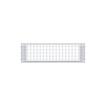 Fourche rapportée type 3 100 cm x 60 cm x 30 cm (L x H x P), maille 5 cm x 5 cm, anneau en C