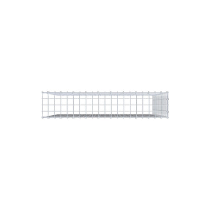 Fourche rapportée type 4 100 cm x 100 cm x 20 cm (L x H x P), mailles 5 cm x 5 cm, anneau C