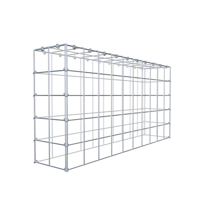 Fourche rapportée type 3 100 cm x 50 cm x 20 cm (L x H x P), mailles 10 cm x 10 cm, anneau C