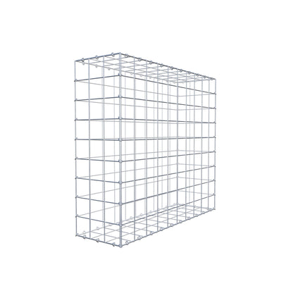 Gabion 100 cm x 90 cm x 30 cm (L x H x D), maskestørrelse 10 cm x 10 cm, C-ring
