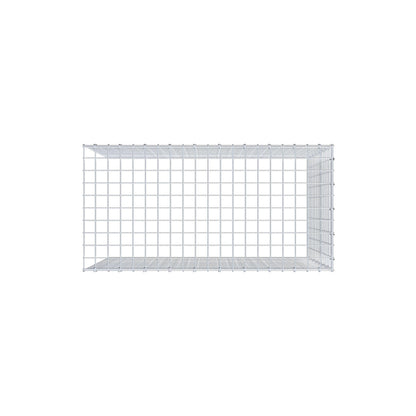Fourche rapportée type 4 100 cm x 80 cm x 50 cm (L x H x P), mailles 5 cm x 5 cm, anneau C
