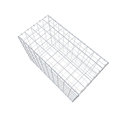 Gabion 100 cm x 70 cm x 50 cm (L x H x P), mailles 10 cm x 10 cm, anneau en C