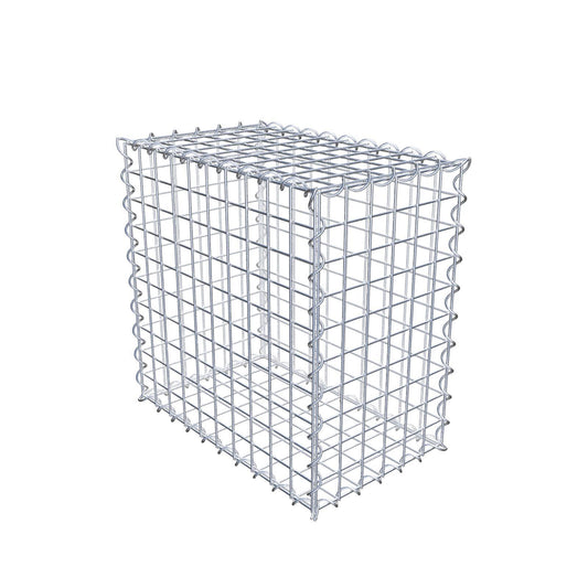 Gabion 50 cm x 50 cm x 30 cm (L x H x D), maskestørrelse 5 cm x 5 cm, spiral