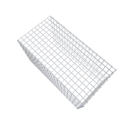 Gabião Tipo 4 100 cm x 60 cm x 50 cm (C x A x P), malhagem 5 cm x 10 cm, anel C